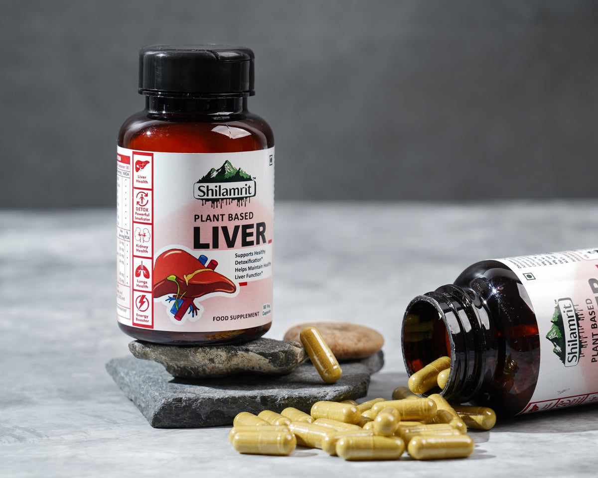 Shilamrit Plant-Based Liver Detox Capsules